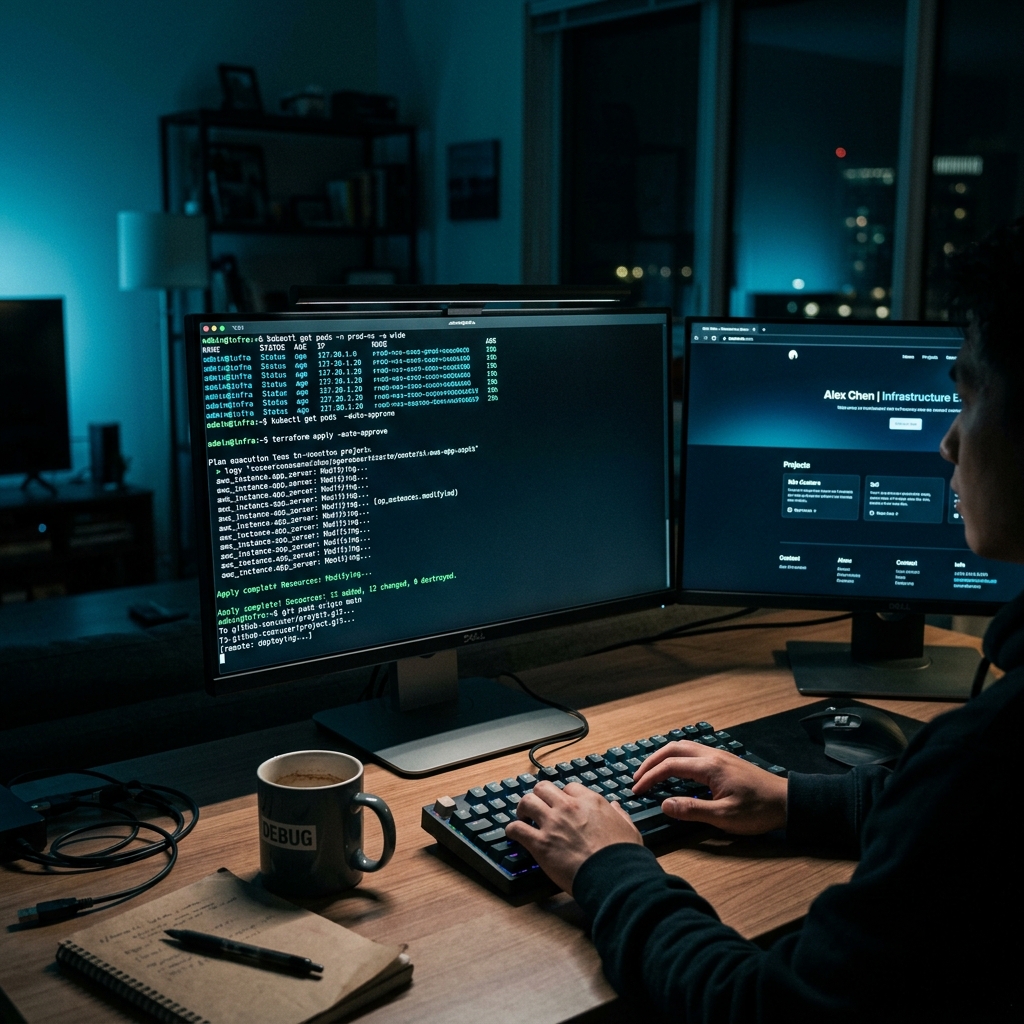Treating My Portfolio Like Production: A DevOps Approach to a Next.js App
